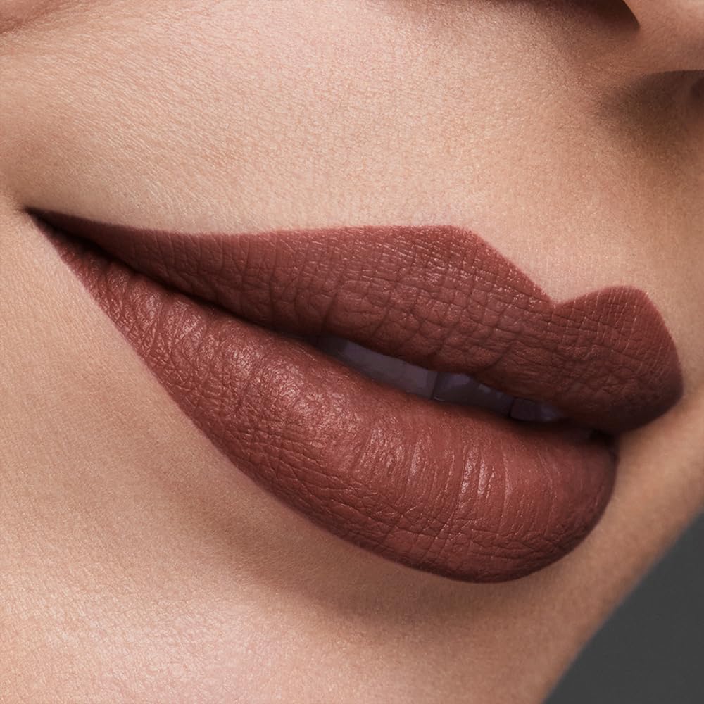 Estée Lauder Pure Color Long-Lasting Matte Lipstick for Women with Matte Finish | Plumping & Nourishing, 0.12 Ounce, 829 Exposé