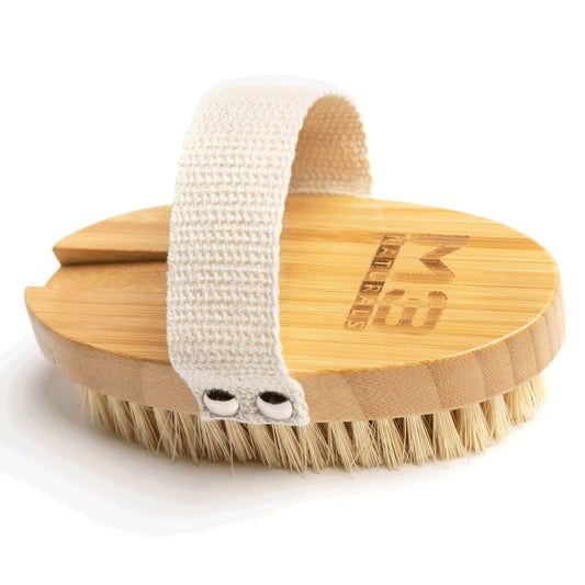 Firm Dry Brush & Shower Brush for Body - Handheld Back Scrubber Body Brush Exfoliator & Dead Skin Remover for Body Firm & Tighten Skin Improve