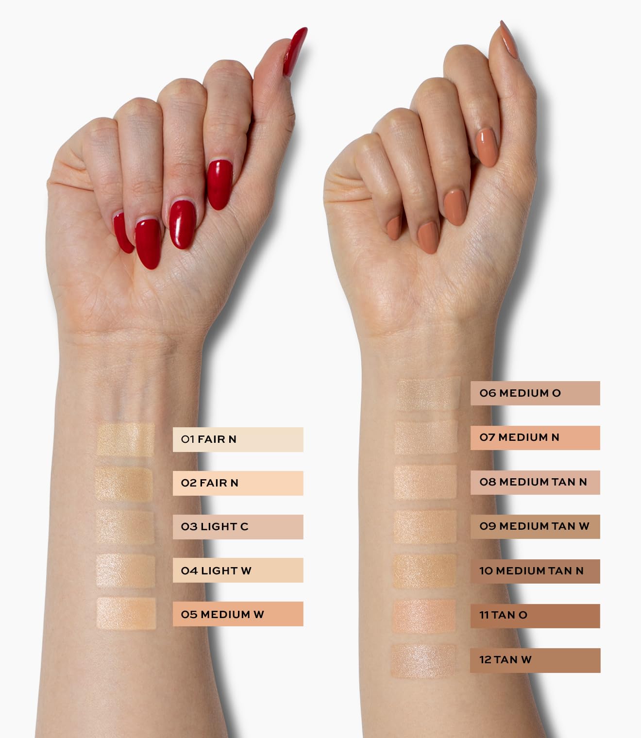 MAKE Beauty Skin Mimetic Concealer Buildable Medium Coverage Hydrating Concealer for Dark Circles Spot Concealing Brightening Crease-Free, Including
