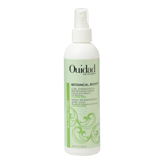 Ouidad Botanical Boost Curl Energizing & Refreshing Spray, 8.5oz – Defines, Hydrates & Revives Curls with Weightless Moisture, All Curl Types