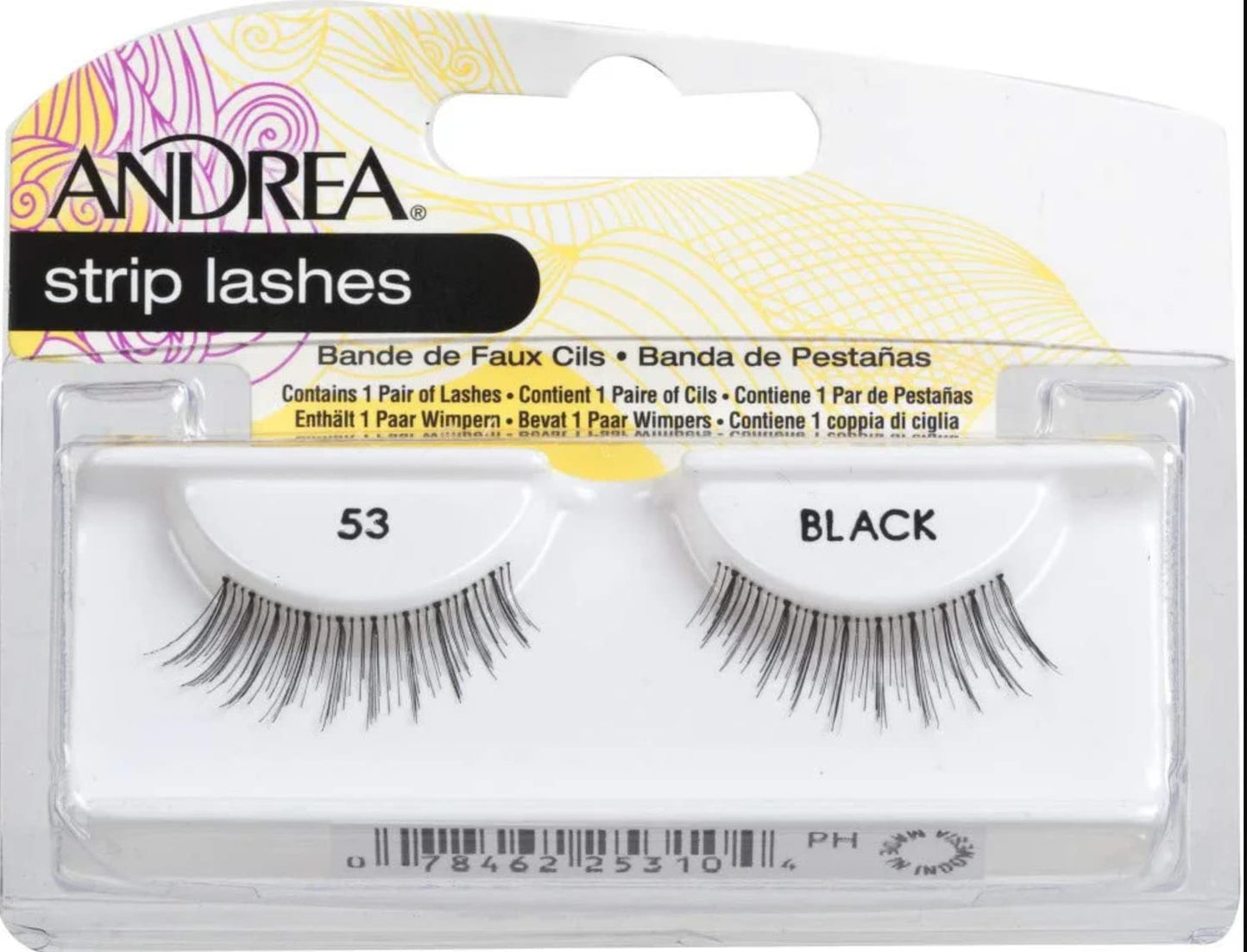 Andrea 25310 53blk Mod Lashes False Eye Lashes