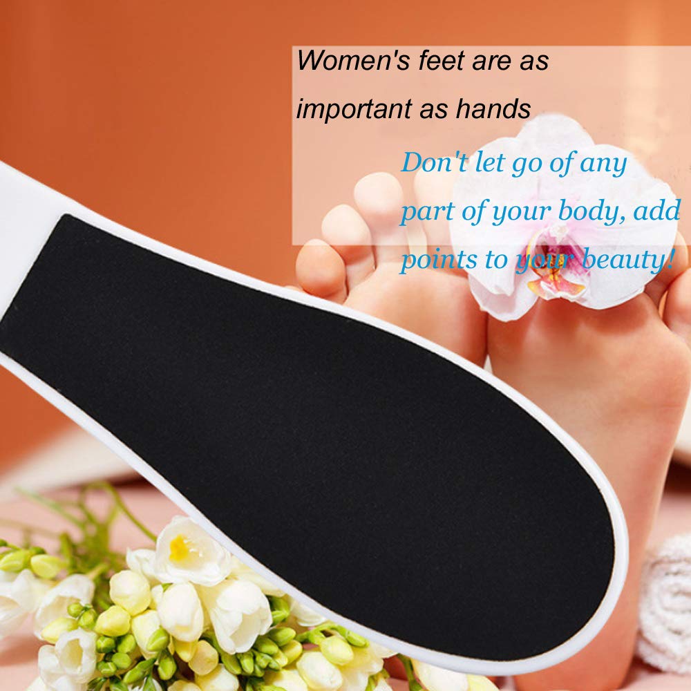 10 Pack Foot File, Professional Foot Callus Remover Sandpaper Pedicure Tools, Double Side Foot Scrubber, Sander for Dead Skin Foot Rasp Pedicure