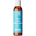 SeoulCeuticals Korean Acne Snail Cleanser Face Wash - Snail Mucin, Salicylic Acid & Tea Tree Acne Treatment for Sensitive Skin & K Beauty Glow 4oz