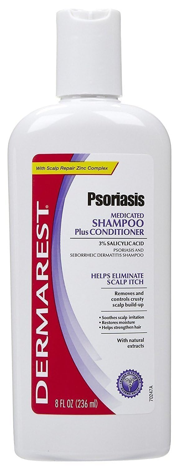 Dermarest Psoriasis Medicated Shampoo plus Conditioner | 8-Ounces | 1-Unit Beauty & Personal Care Dermarest