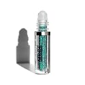 Mode Angel Dust Roll On Glitter Divine Fantasy Holographic Turquoise Green Sparkling High Performance 3D Loose Glitters Face and Body, Spill Proof