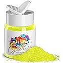 MARBLERS Holographic Glitter [Rainbow Yellow] 1.5oz (42g) | Fine | Non-Toxic, Vegan, Cruelty-Free | Face, Body, Eyeshadow, Hair, Festival, Party