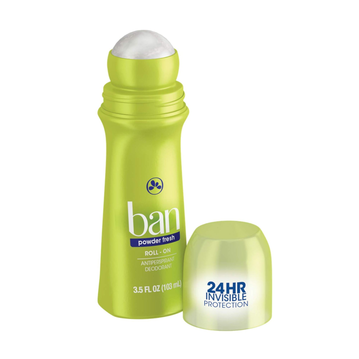 Ban Powder Fresh 24-hour Invisible Antiperspirant, Roll-on Deodorant for Women and Men, Underarm Wetness Protection, with Odor-fighting Ingredients Beauty and Personal Care Ban