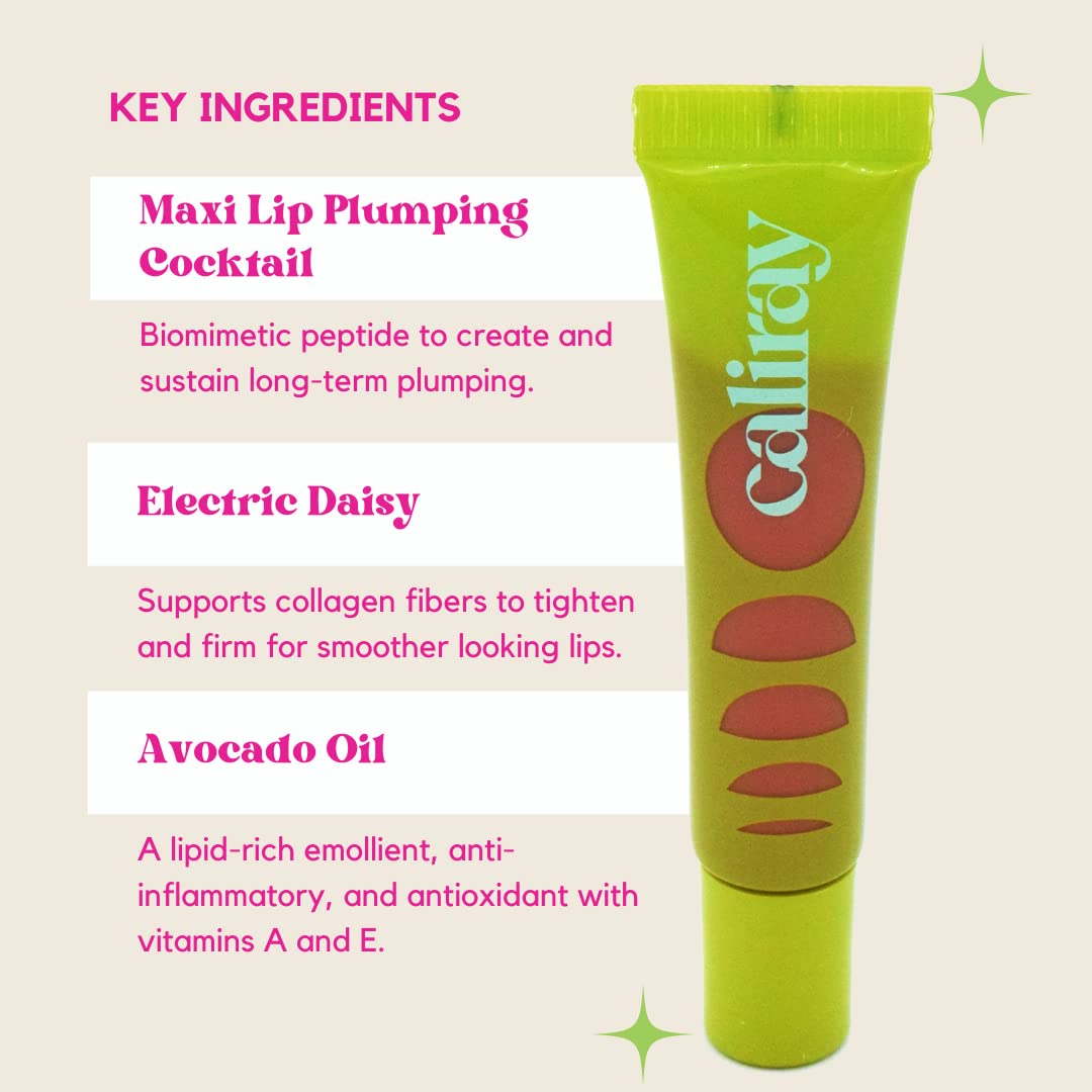 caliray Glazed and Infused No Burn Plumping Lip Gloss Likely Story