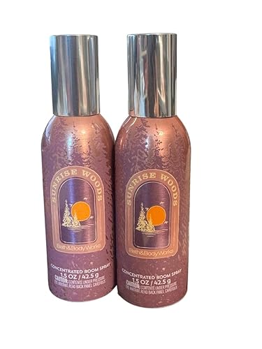 Bath and Body Works Sunrise Woods Concentrated Room Spray 2 Pack - 1.5 oz / 42.5 g