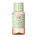 Pixi Glow Tonic Balancing Face Toner Glycolic Acid for Radiant Skin Daily Brightening Toner Sample Size, 15ml/0.5fl.oz