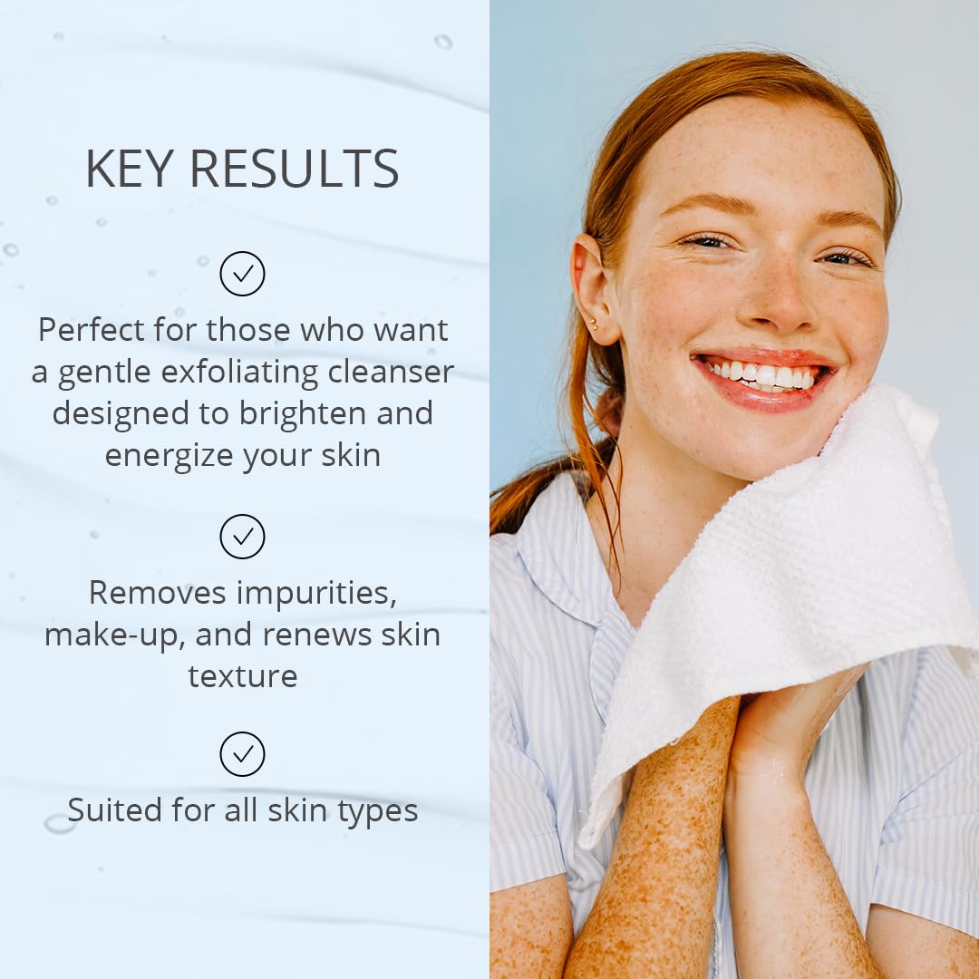 Stemulation Daily Micro Derm Scrub - Gentle Exfoliator Scrub For Face And Body - Aloe Based Antioxidant Complex For Refined Healthy Skin