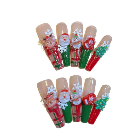 Christmas cartoon snowman, cute reindeer wearing armor Beauty & Personal Care KCHESXUXY