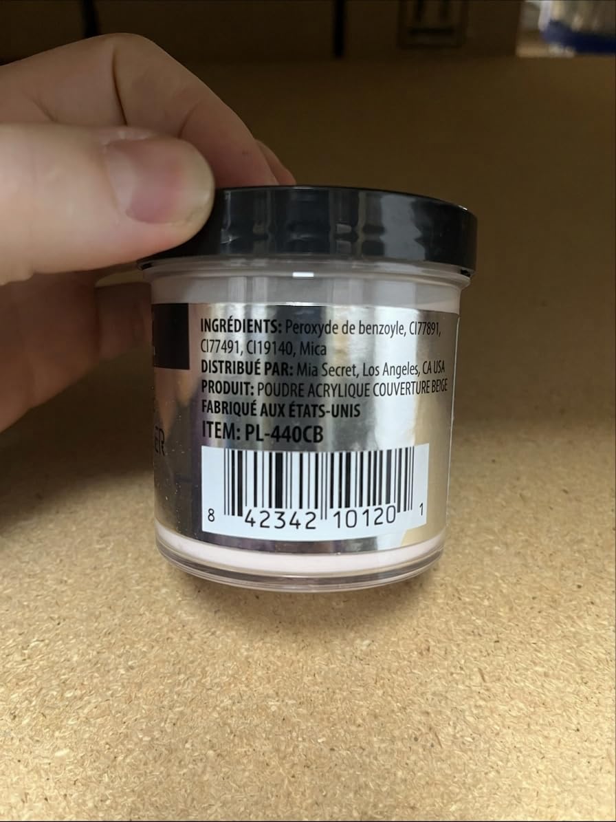 ACRYLIC - ACRILICO POWDER COVER BEIGE SKU: PL430-CB/PL440-CB/PL450-CB Beauty & Personal Care Mia Secret