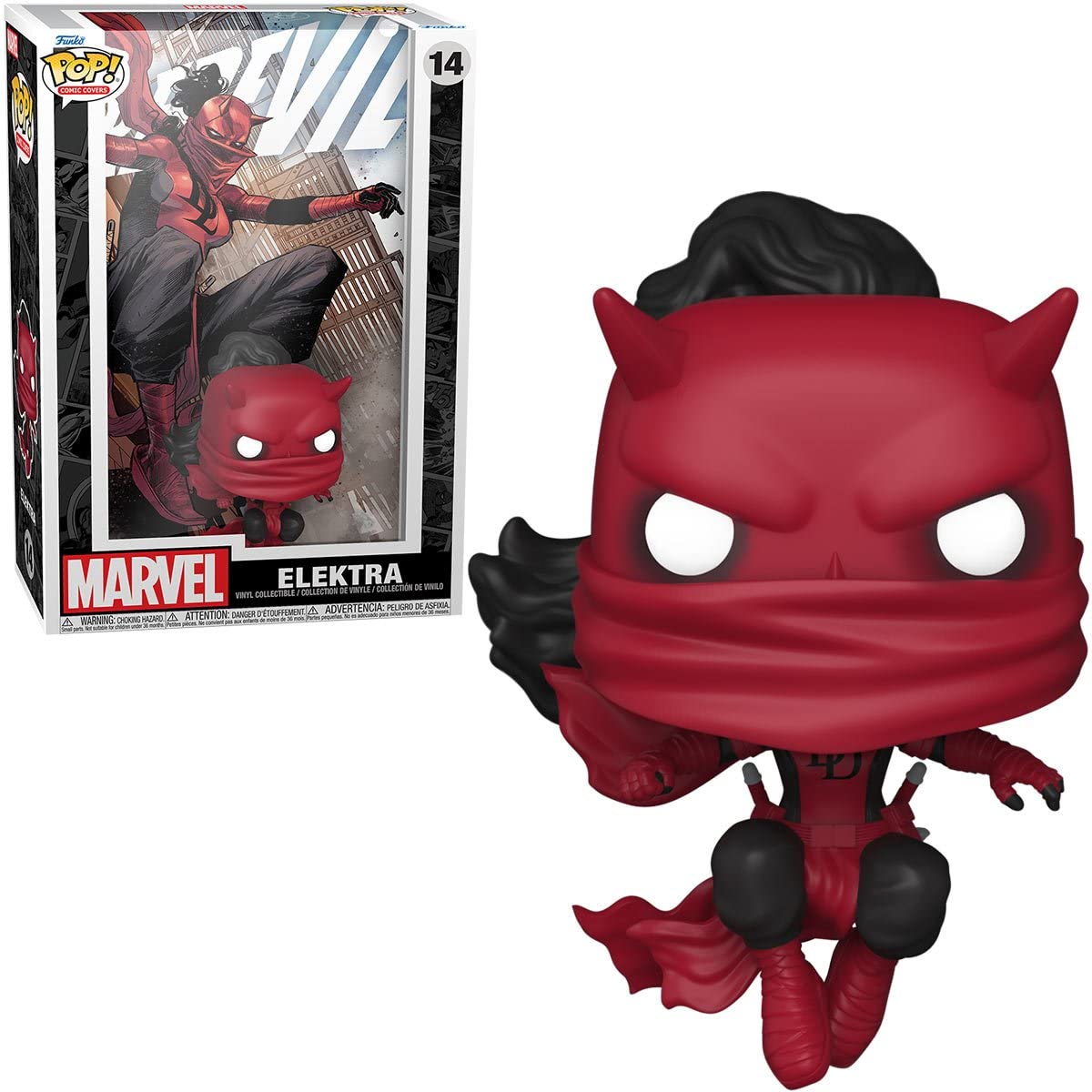 Funko Pop! Comic Cover Marvel: Daredevil - Elektra