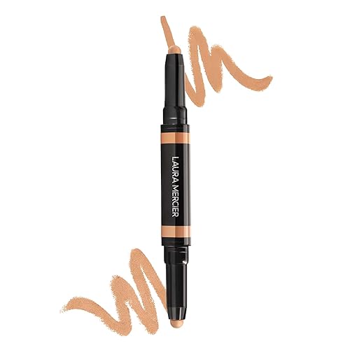 Laura Mercier Secret Camouflage Brighten and Correct Duo, 2-in-1 Face and Under Eye Concealer Stick, Blurs Imperfections and Reduces Appearance