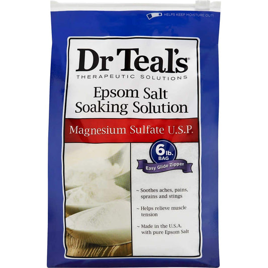Dr. Teal's Epsom Salt, 6 Pounds (2 Count) Beauty and Personal Care Dr Teal's