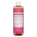 Dr. Bronner's - Pure-Castile Liquid Soap (Rose, 16 ounce) - Made with Organic Oils, 18-in-1 Uses: Face, Body, Hair, Laundry, Pets and Dishes