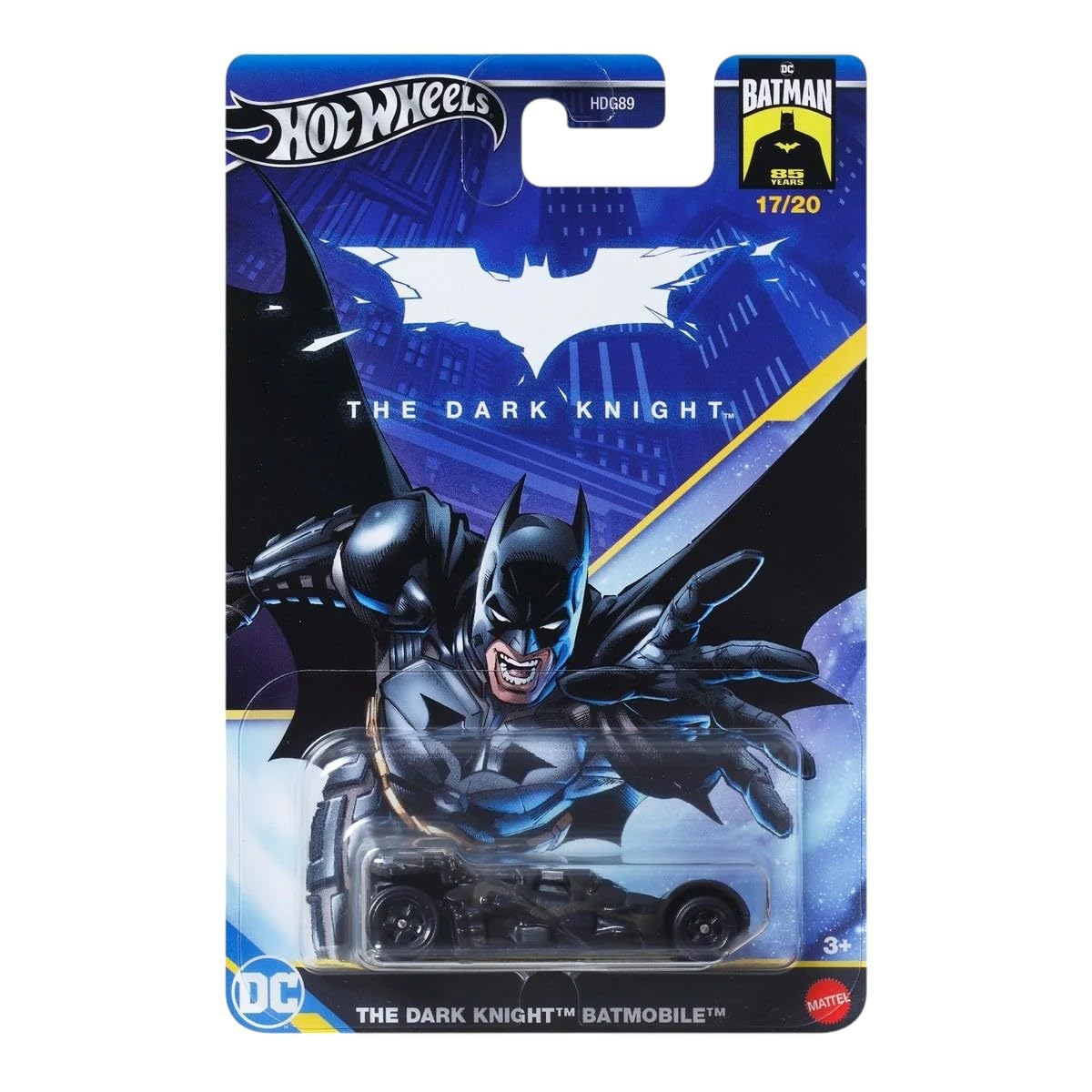 Hot Wheels Batman Die-Cast Vehicle Collection, 5-Pack Bundle, DC Comics HDG89-956M Mix 4 2024