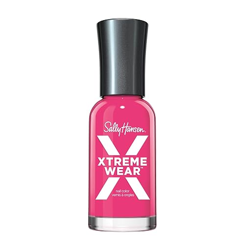 Sally Hansen Xtreme Wear Nail Polish, Streak-Free, Shiny Finish, Long-Lasting Nail Color, Pink Punk, 0.4 fl oz Beauty & Personal Care Sally Hansen