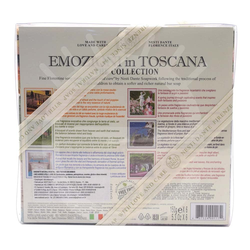 Nesti Dante Emozioni in Toscana - Soap Collection 6 x 150g