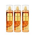 Bath & Body Works Vanilla Café Fine Fragrance Mist - 3 Pack, 8 fl oz Each | Warm Vanilla, Coffee & Creamy Musk Scent