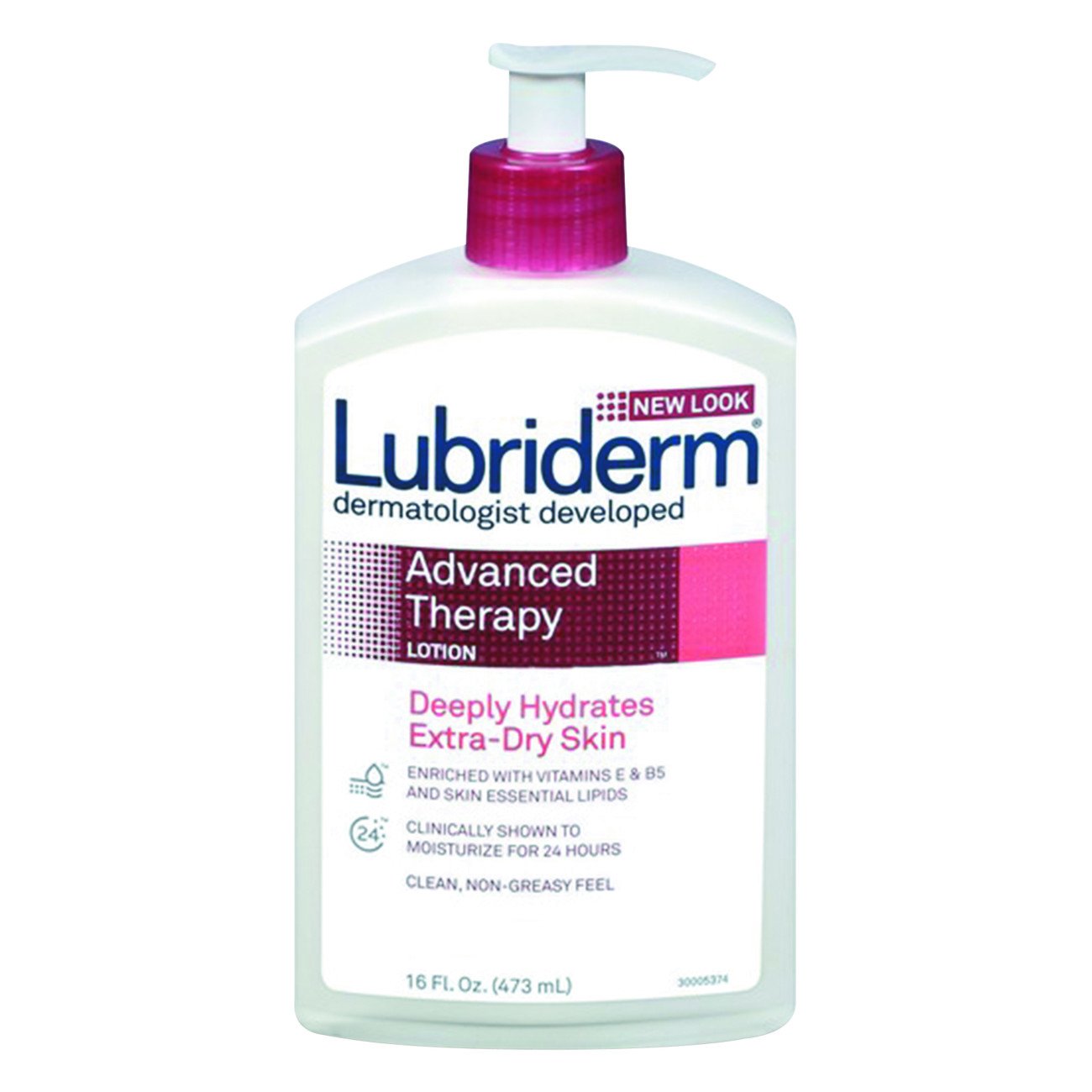 Lubriderm Advanced Therapy Moisturizing Hand/body Lotion, 16 Oz Pump Bottle, 12/carton