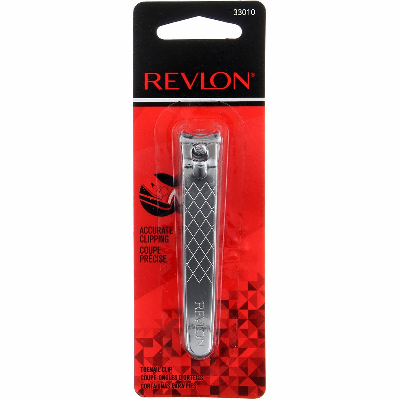 Revlon Toenail Clipper, 1 ea (Pack of 3)