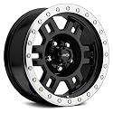 VISION 398 Manx Gloss Black Machined Lip 17X8.5