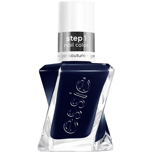 Essie Gel Couture Long-Lasting Nail Polish, 8-Free Vegan, Navy Blue, Caviar Bar, 0.46 fl oz Beauty & Personal Care essie