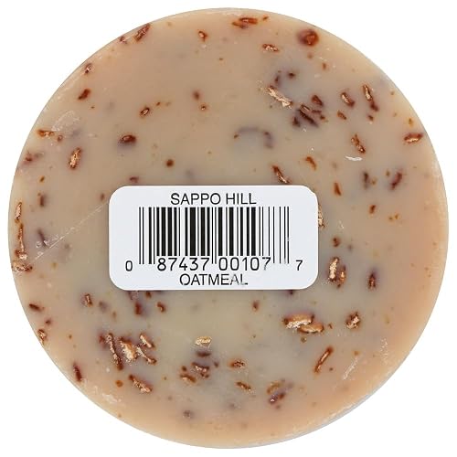 Sappo Hill Soapworks Oatmeal Glycerine Soap, 3.5 Ounce by Sappo Hill