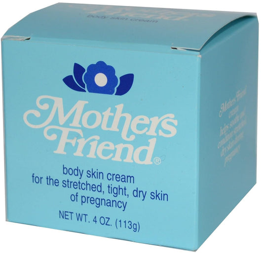 Mothers Friend Body Skin Cream 4 oz (Pack of 4)
