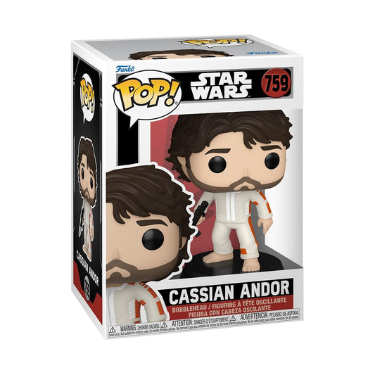 Funko Pop Star Wars: Andor - Cassian Andor - Collectable Vinyl Figure - Gift Idea - Official Merchandise - Toys for Kids & Adults - Sci-Fi Fans…