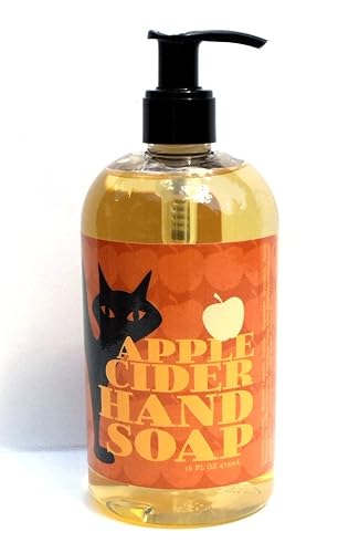 Greenwich Bay APPLE CIDER Hand Soap with Shea Butter, Apple Blossom Oil, Cocoa Butter and Vitamin E 16oz
