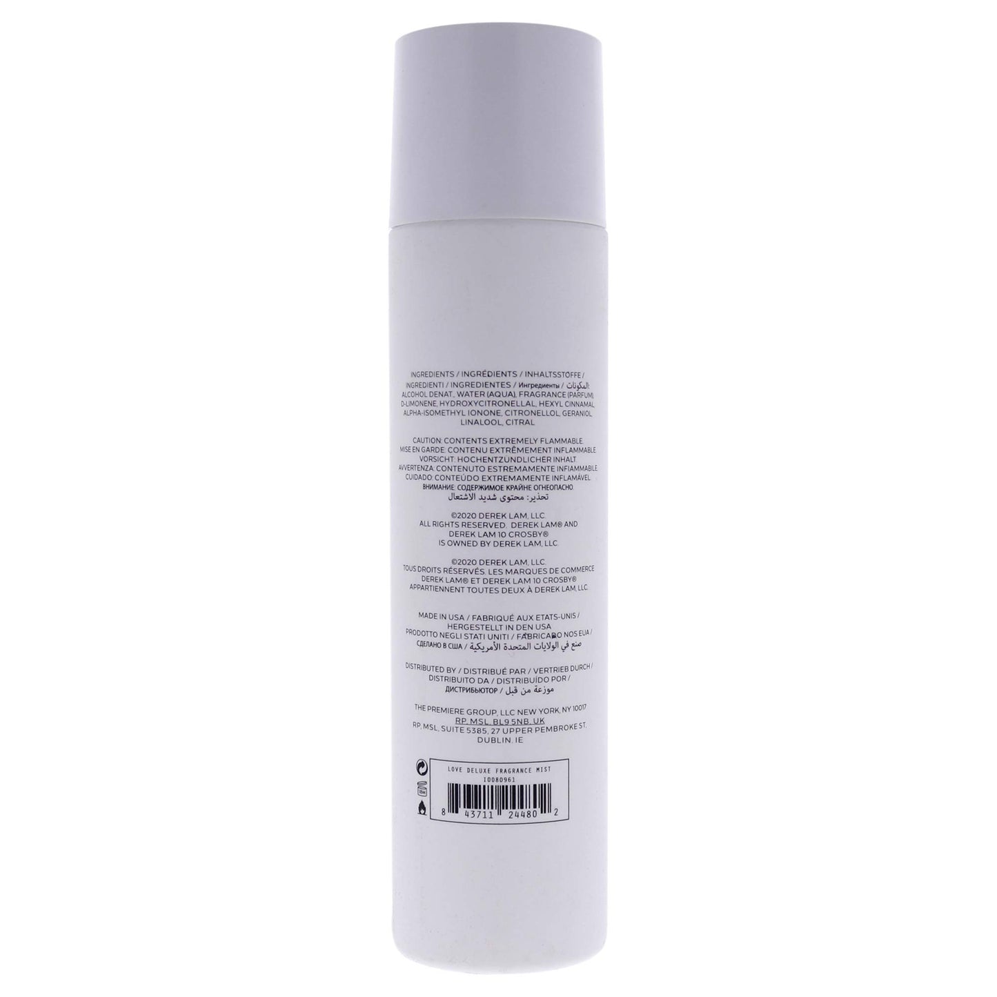 DEREK LAM 10 Crosby - Love Deluxe - 8 Oz Fragrance Mist - A Delicate, Refreshing Scent For Women - Perfume Spray With Floral, Woody, Musk Notes Beauty & Personal Care Derek Lam