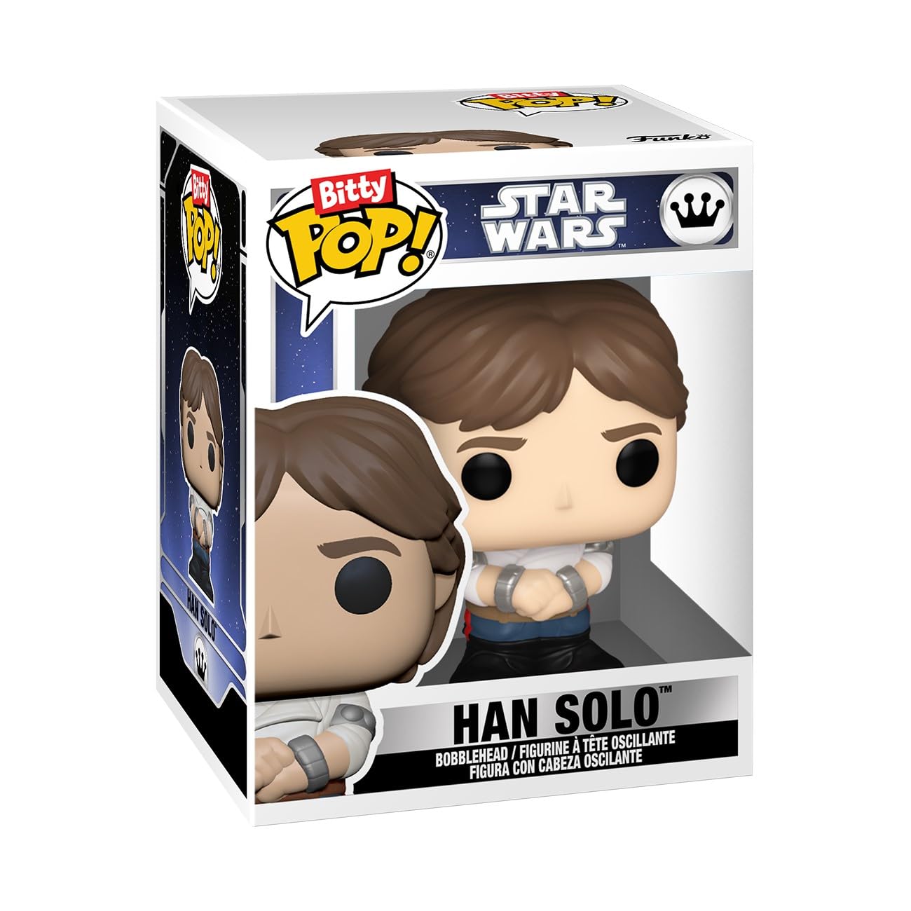 Funko Pop Bitty: Star Wars - Han Solo, Wampa, Dagobah Yoda, & Mystery Chase Figure - (Styles May Vary) and A Surprise Mystery Mini Figure - 0.9 Inch…