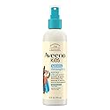 Aveeno Kids Hydrating Detangling Spray with Oat Extract, Quickly Detangles Hair, Tear-Free, Gentle on Sensitive Skin & Scalp, Detangler Spray