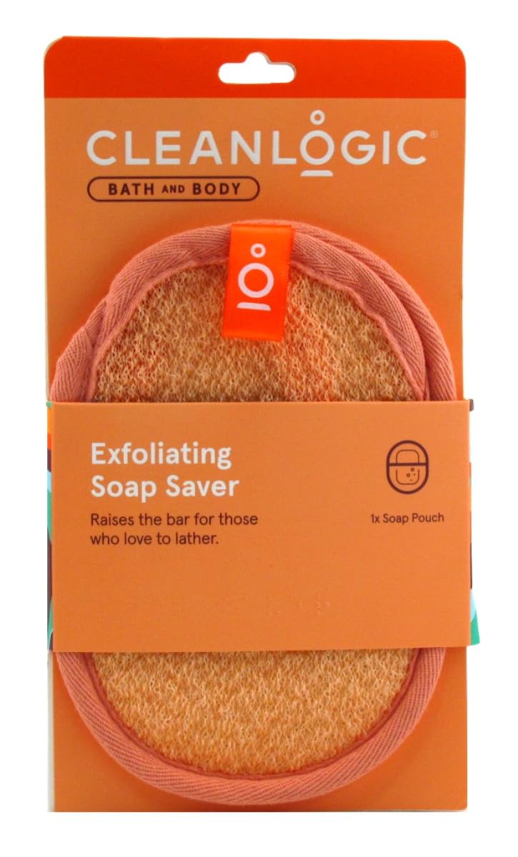 Clean Logic Bath & Body Exfoliating Soap Saver (Pack of 6) Beauty & Personal Care Cleanlogic