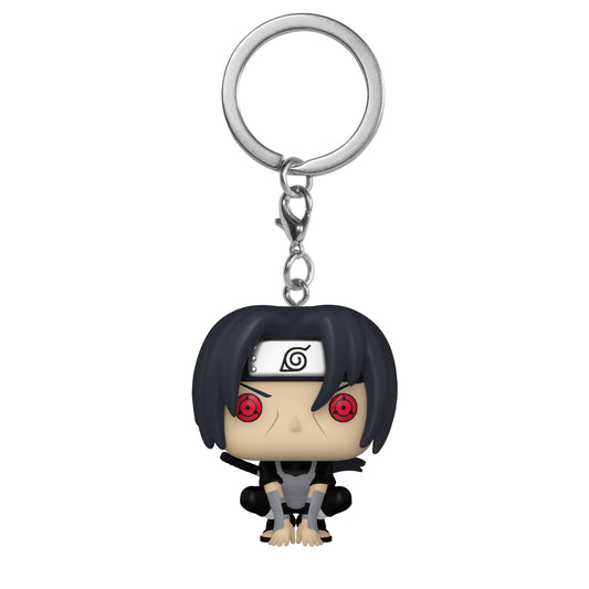 Funko POP! Keychain: Naruto - Itachi Uchiha - (Moonlit) Novelty Keyring - Collectable Mini Figure - Stocking Filler - Gift Idea - Official…