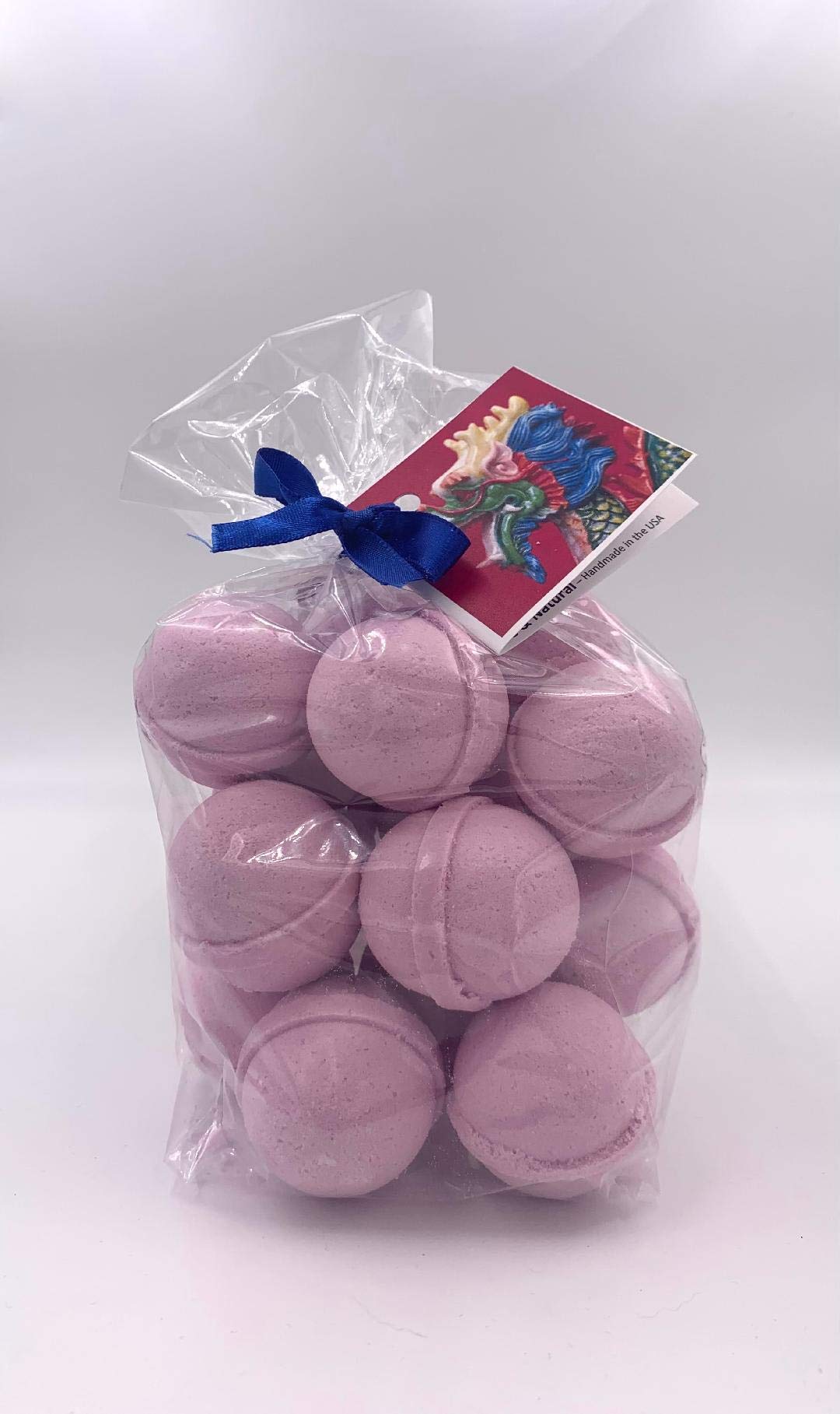 Spa Pure Dragon's Blood Bath Bombs: Made With Shea Butter, Ultra Moisturizing, Great for Dry Skin (14 Count) Pack of 1