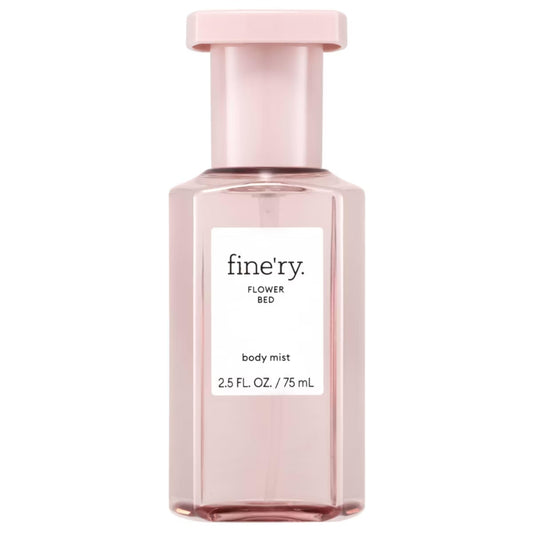Fine'ry Flower Bed Peony Apple Mini Hair + Body Mist Floral Fragrance Spray for Women & Girls - Fresh Green Apple, Blooming Jasmine, Travel Size Beauty & Personal Care Fine'ry