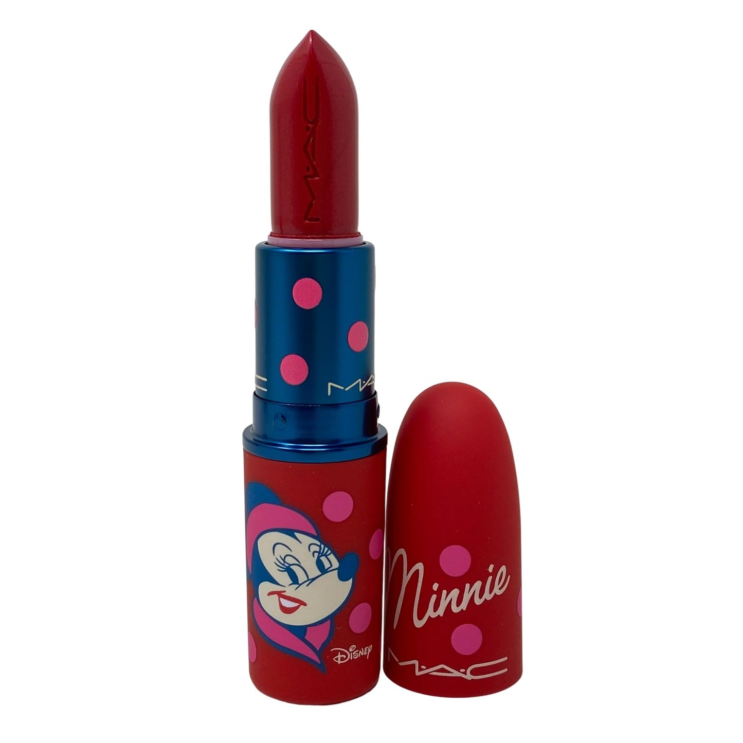 MAC M·A·C Cosmetics Lustreglass Sheer-Shine Lipstick - Minnie Woo (Disney Minnie Mouse Collection) - 3g / 0.1 oz