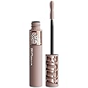 Maybelline Lash Sensational Body Washable Mascara, Volume and Length Formula for 24HR Lash Lift, Smudge and Clump-Resistant, Brownish Black