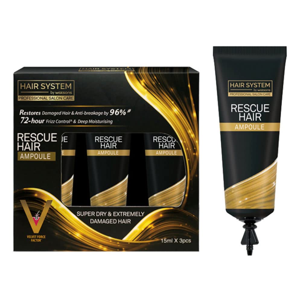 Hair System Rescue Hair Ampoule 15ml x 3s. Beauty & Personal Care Hair System