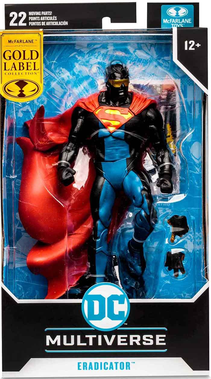 McFarlane Toys -DC Multiverse 7IN - ERADICATOR (Shock Wave)(Gold Label), (TM17003)
