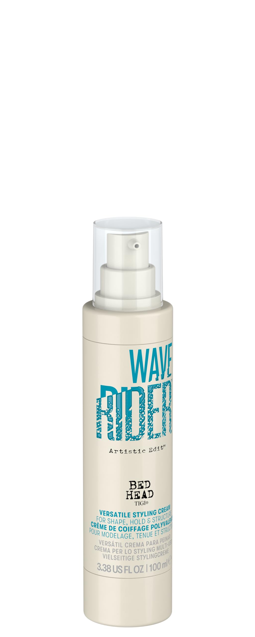 TIGI Bed Head Artistic Edit Wave Rider Versatile Styling Cream, 3.38 Fl Oz (Pack of 12)