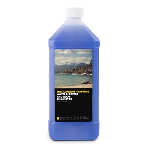 Dometic 9620000728, Max Control Natural Waste Digester and Odor Eliminator Bottle, 32oz