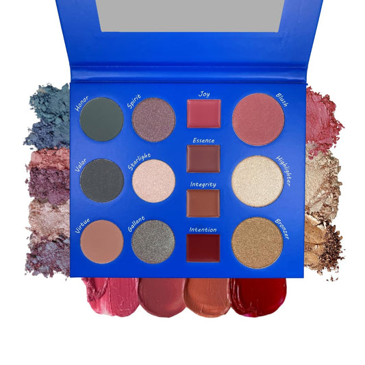 Honeybee Gardens 'Resilience' All In One Makeup Palette | Vegan | Gluten Free | Cruelty Free