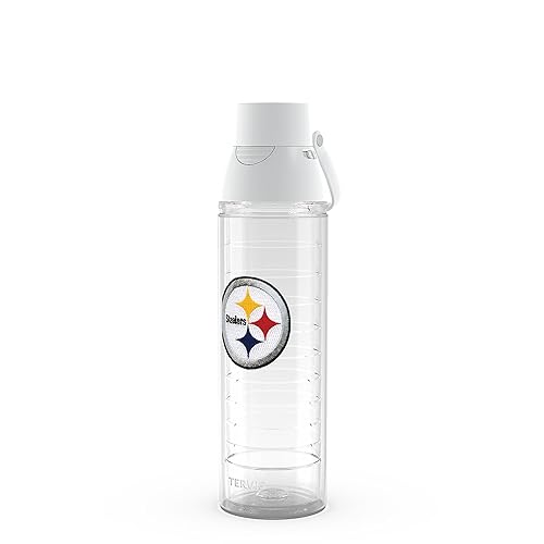 Tervis Venture Lite NFL® Pittsburgh Steelers - Embroidered Emblem Made in USA Double Walled Insulated Tumbler Travel Cup Keeps Drinks Cold & Hot