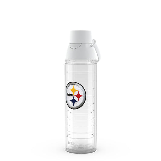 Tervis Venture Lite NFL® Pittsburgh Steelers - Embroidered Emblem Made in USA Double Walled Insulated Tumbler Travel Cup Keeps Drinks Cold & Hot