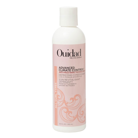 Ouidad Advanced Climate Control Defrizzing Conditioner - 8.5 fl oz, Anti-Frizz Nano Technology, Locks In Moisture, Protects Curls from Heat, Safe